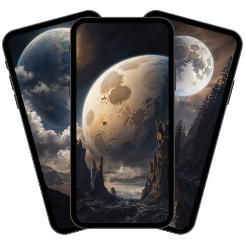 Moon Scape - Wallpaper Pack