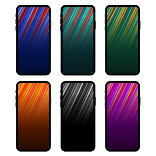 Neon Trace - Walpaper Pack