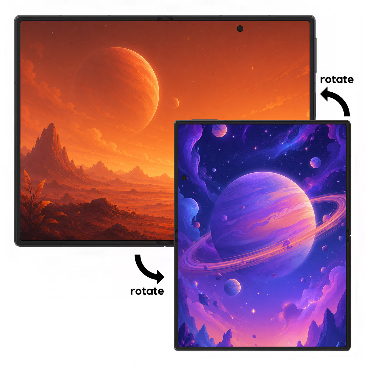 Samsung Galaxy Z Fold 8 - Free Wallpapers