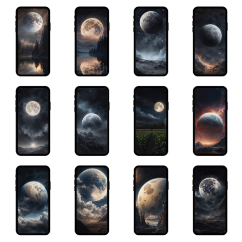 Moon Scape - Wallpaper Pack